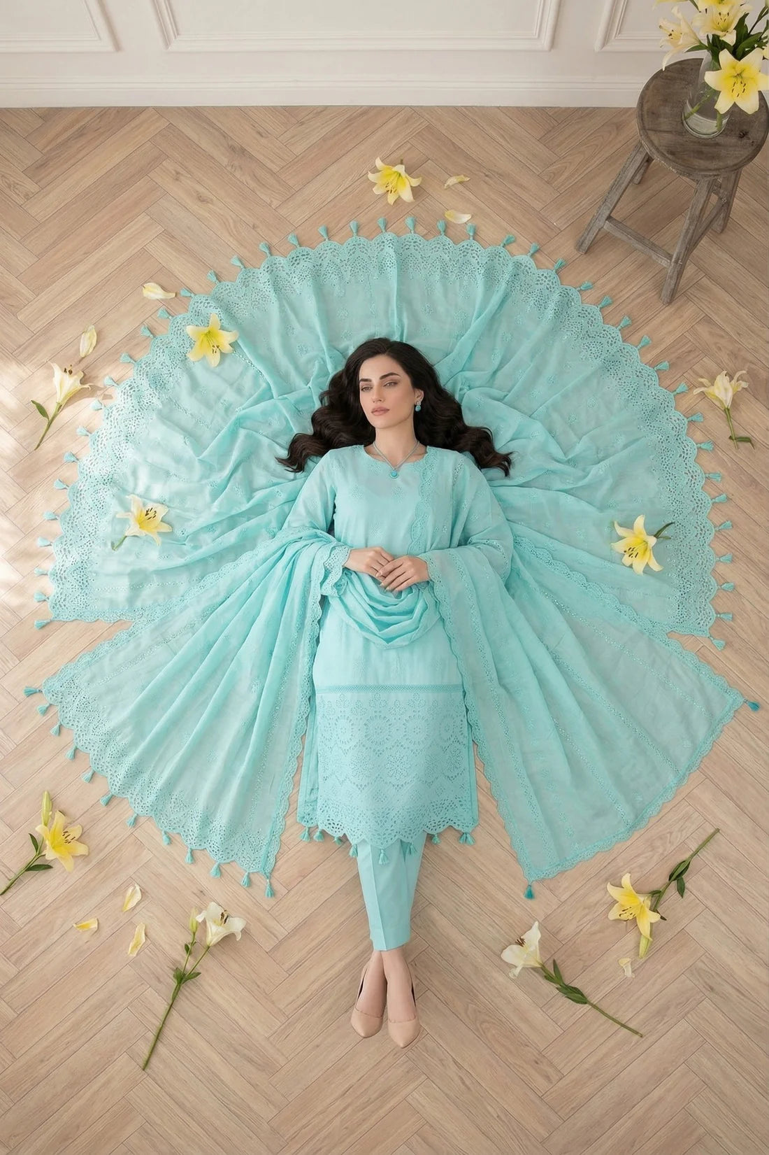ZS  Zunali 3Piece Unstitched