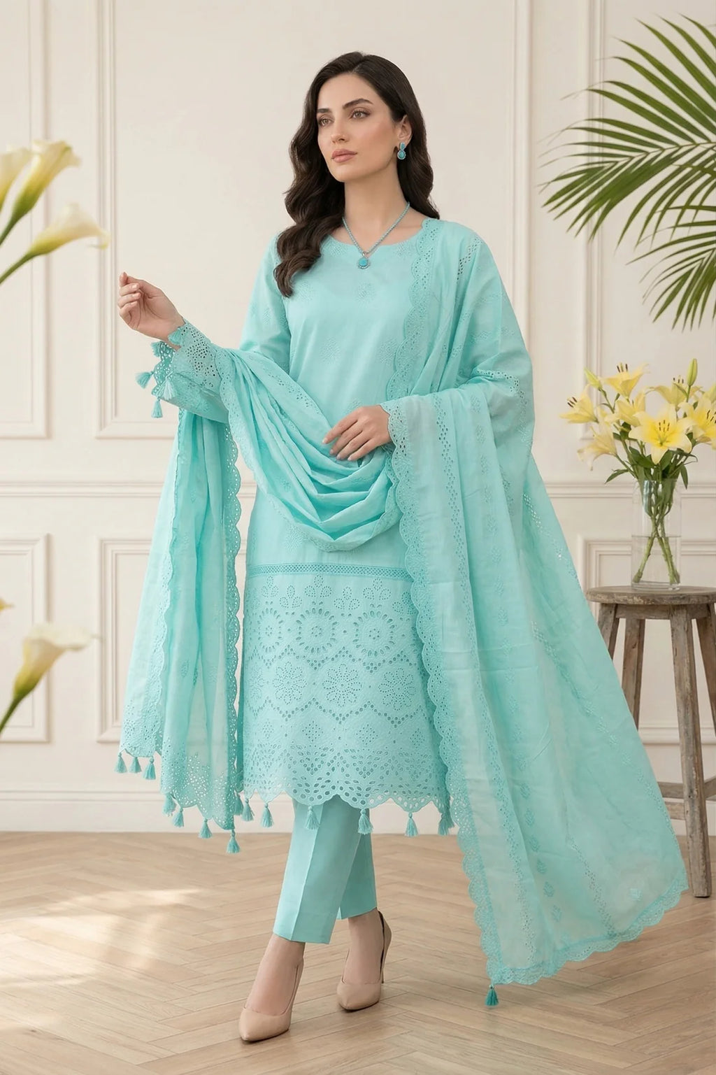 ZS  Zunali 3Piece Unstitched