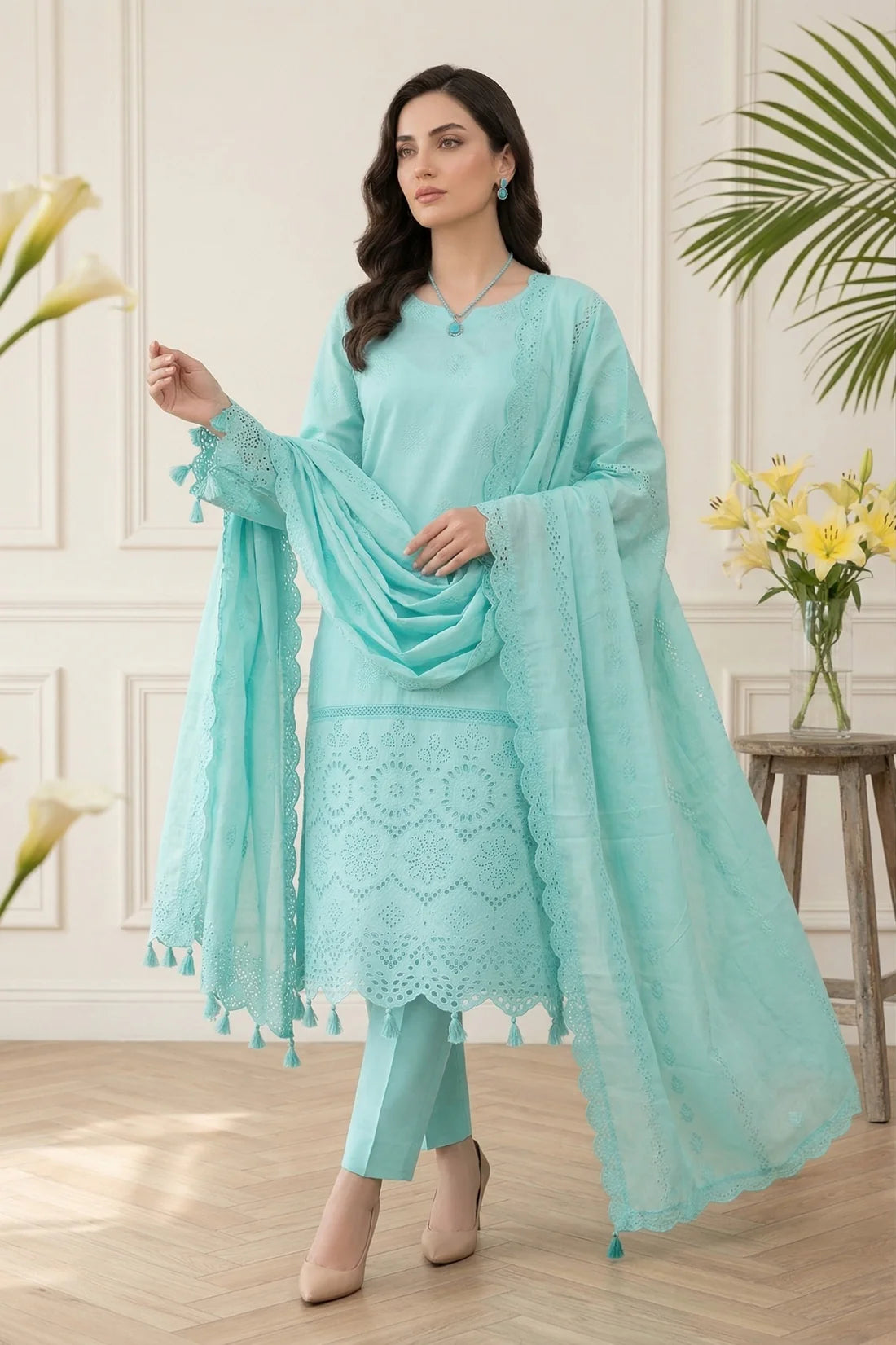 ZS  Zunali 3Piece Unstitched