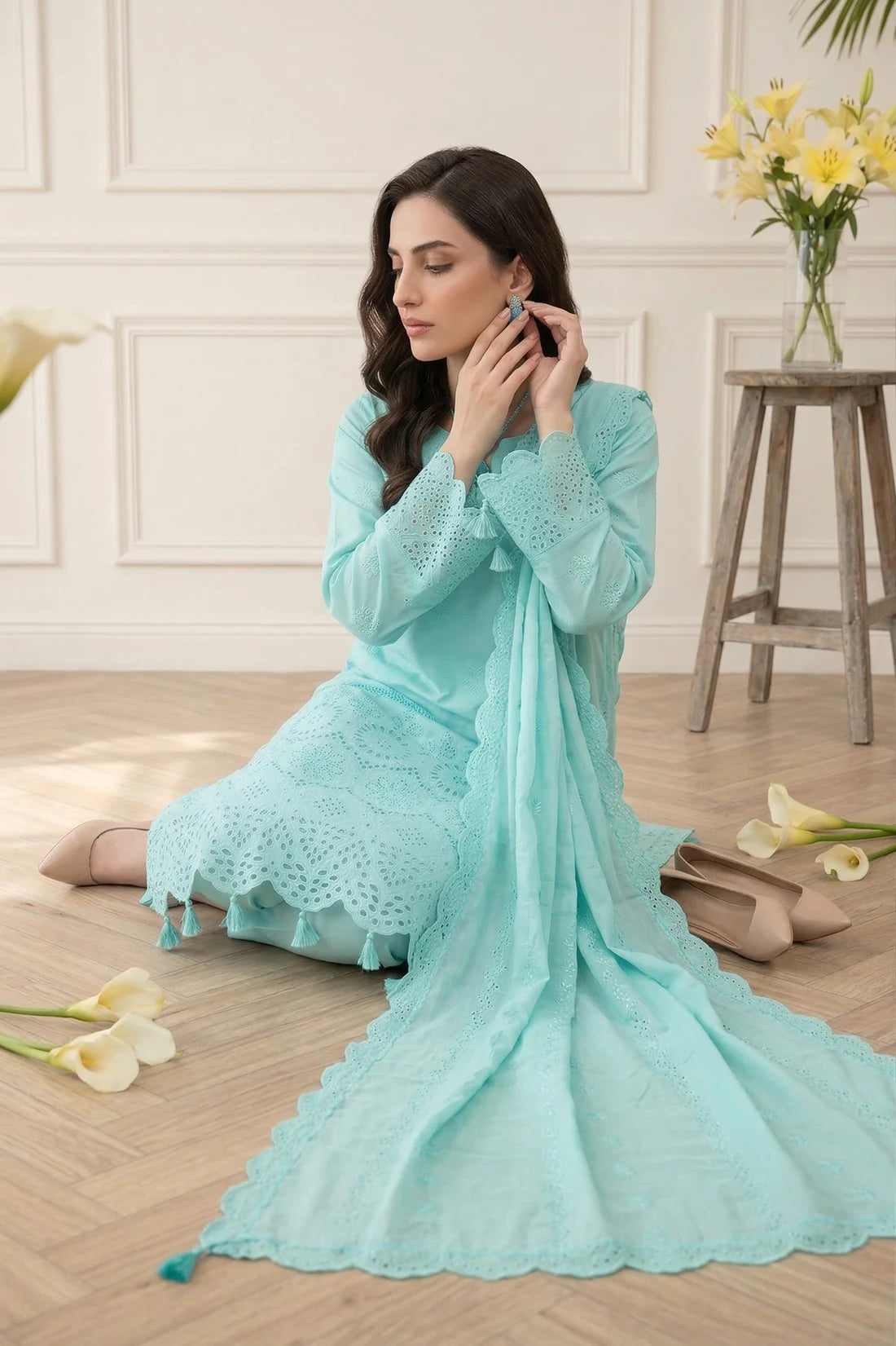 ZS  Zunali 3Piece Unstitched