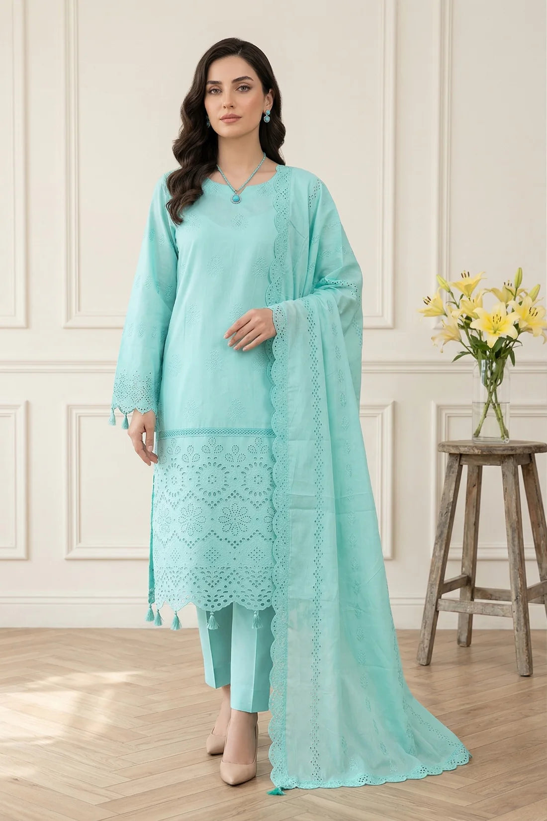 ZS  Zunali 3Piece Unstitched