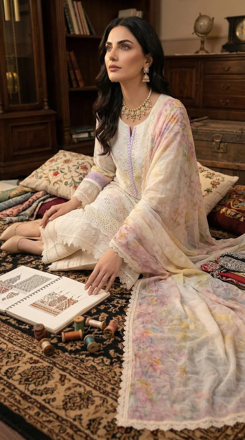 ZS  Zeenat 3Piece Unstitched
