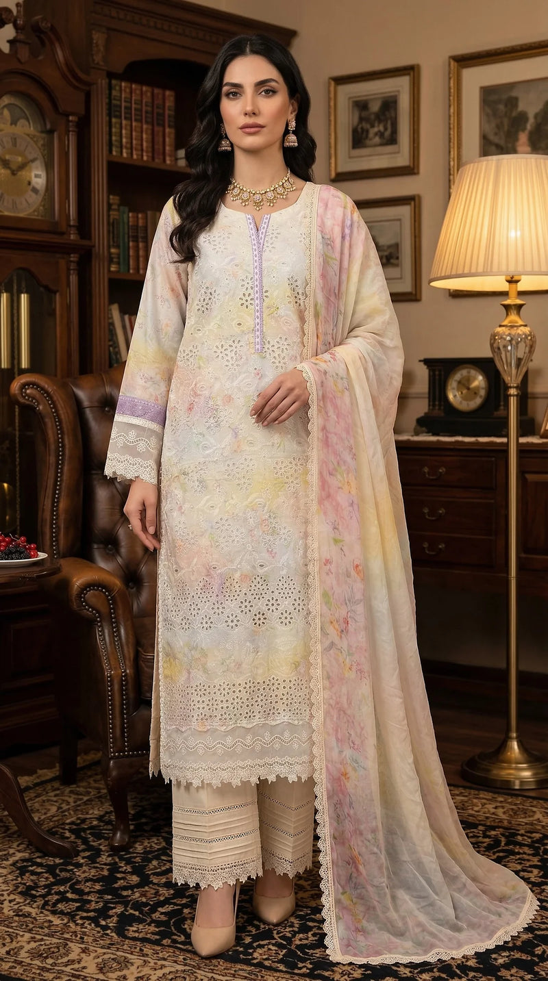 ZS  Zeenat 3Piece Unstitched