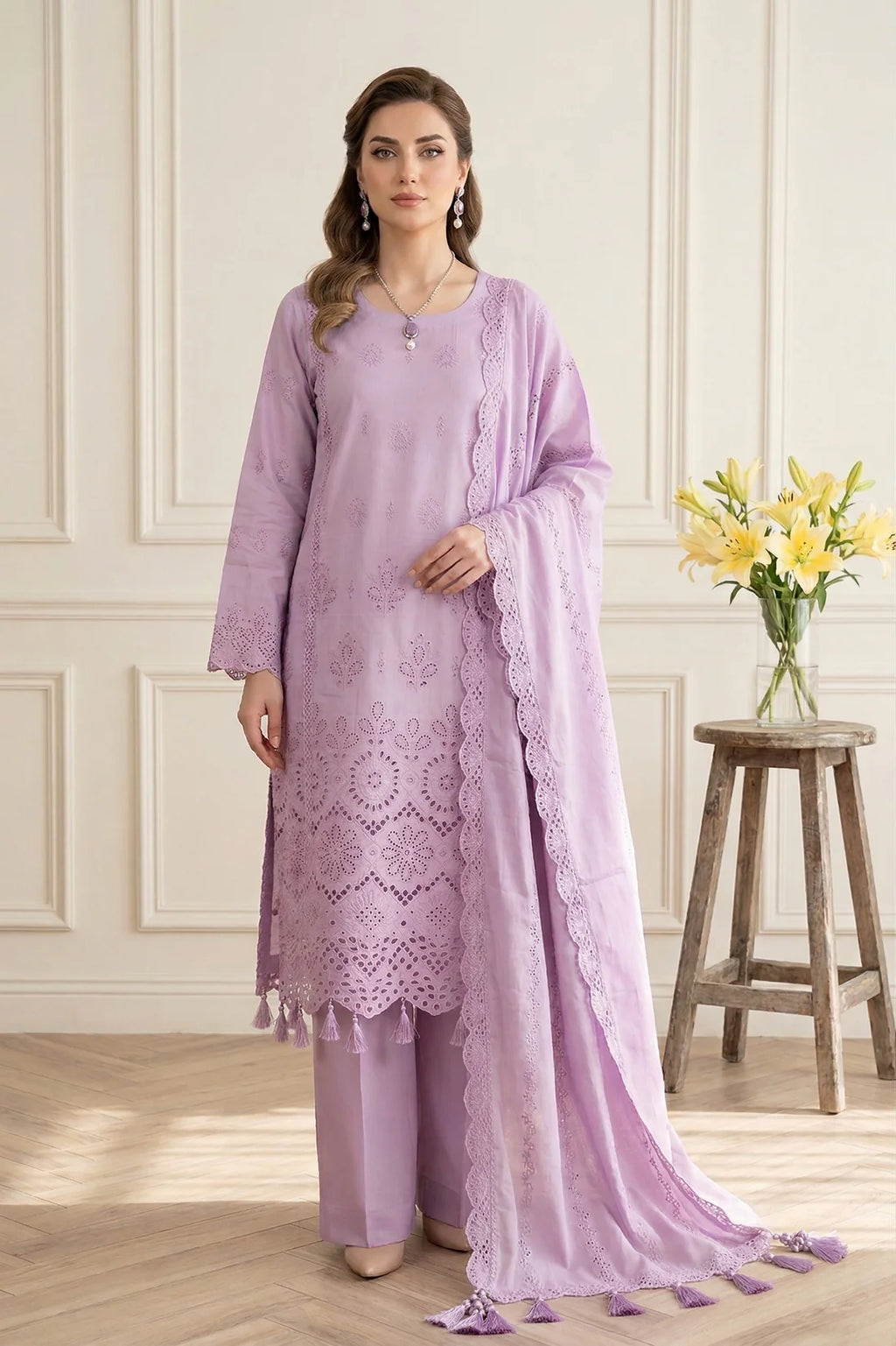 ZS Zari 3Piece Unstitched
