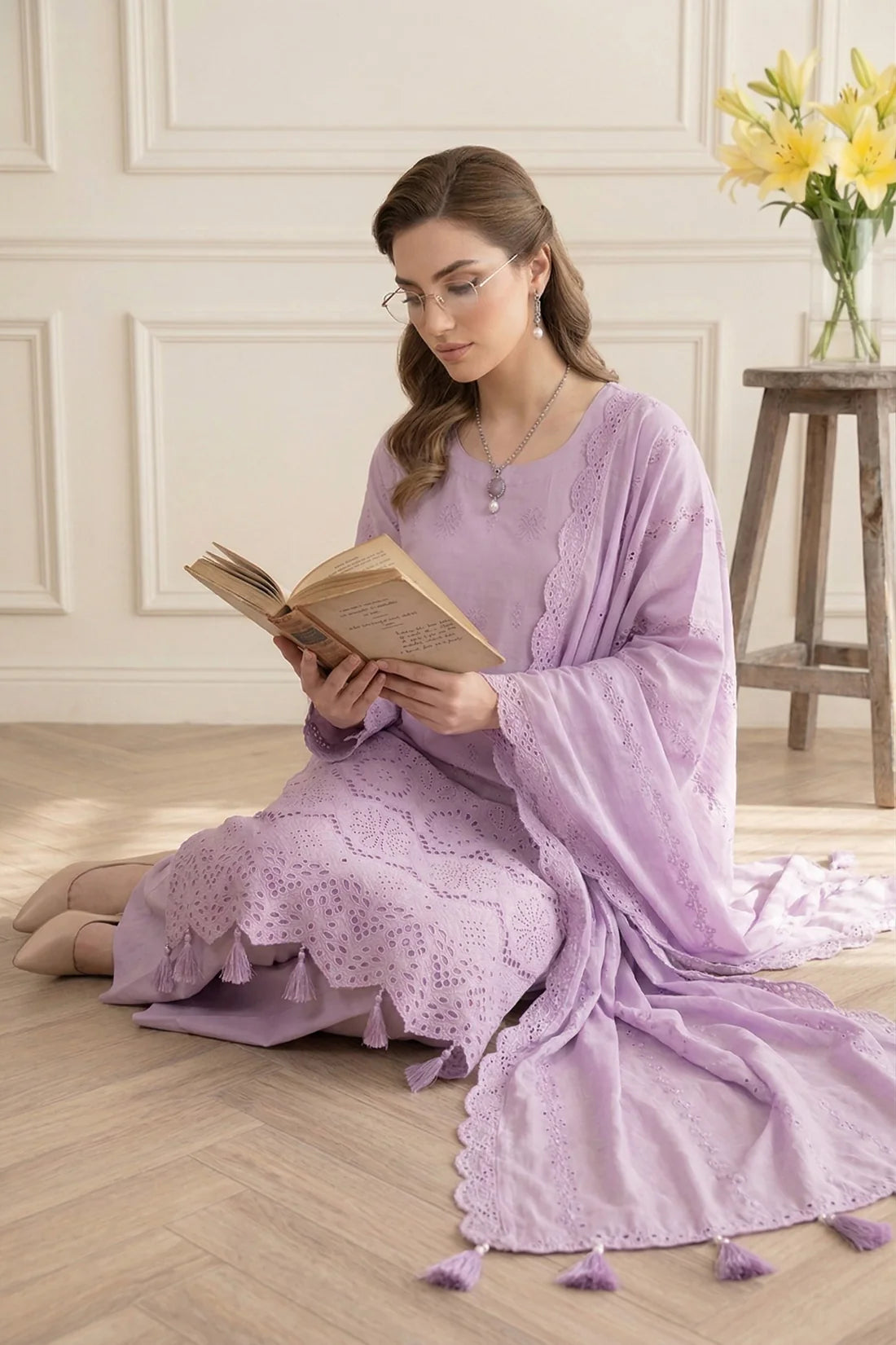 ZS Zari 3Piece Unstitched
