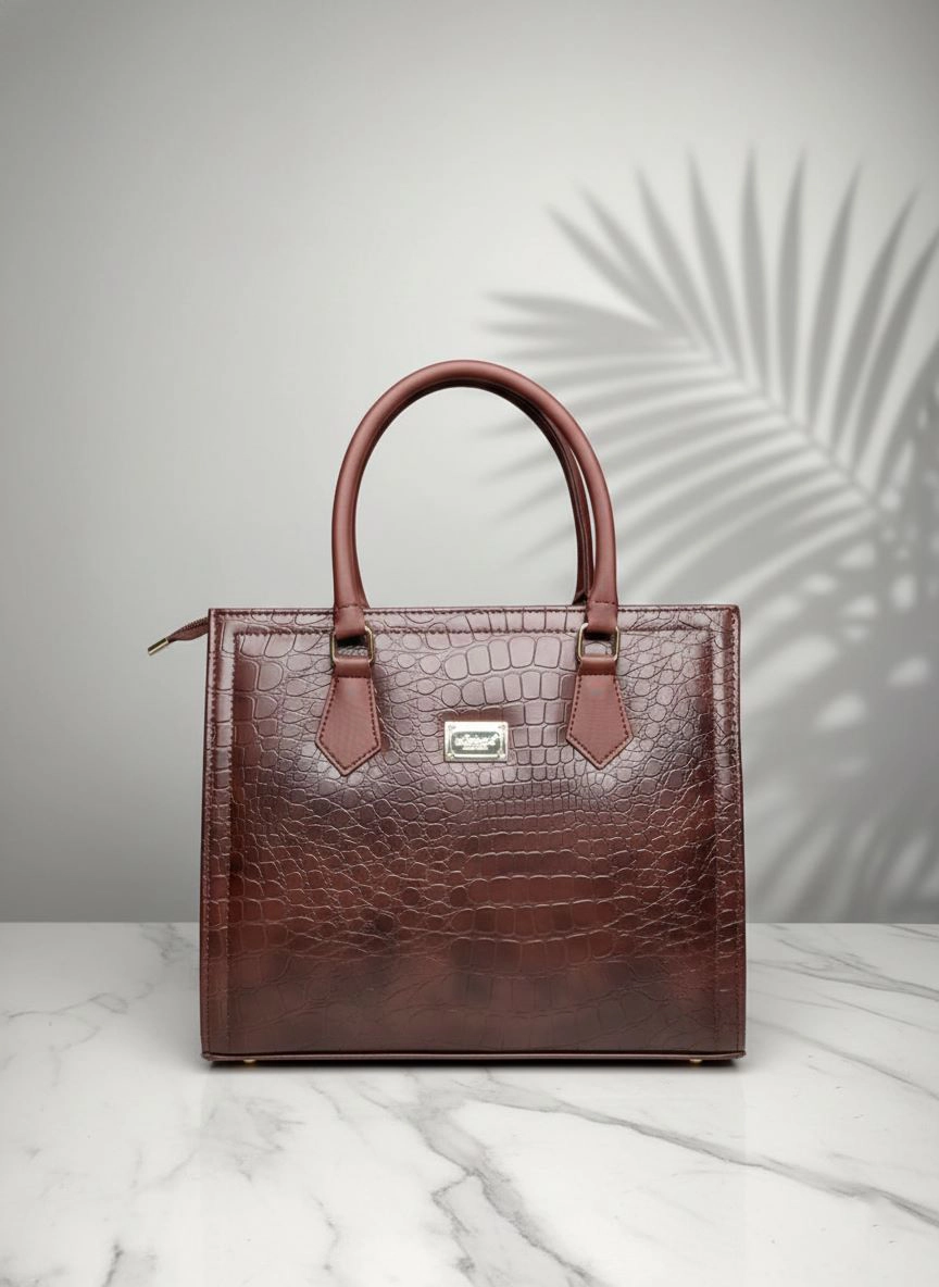 ZS CROCO ELITE HAND BAG - Image 2