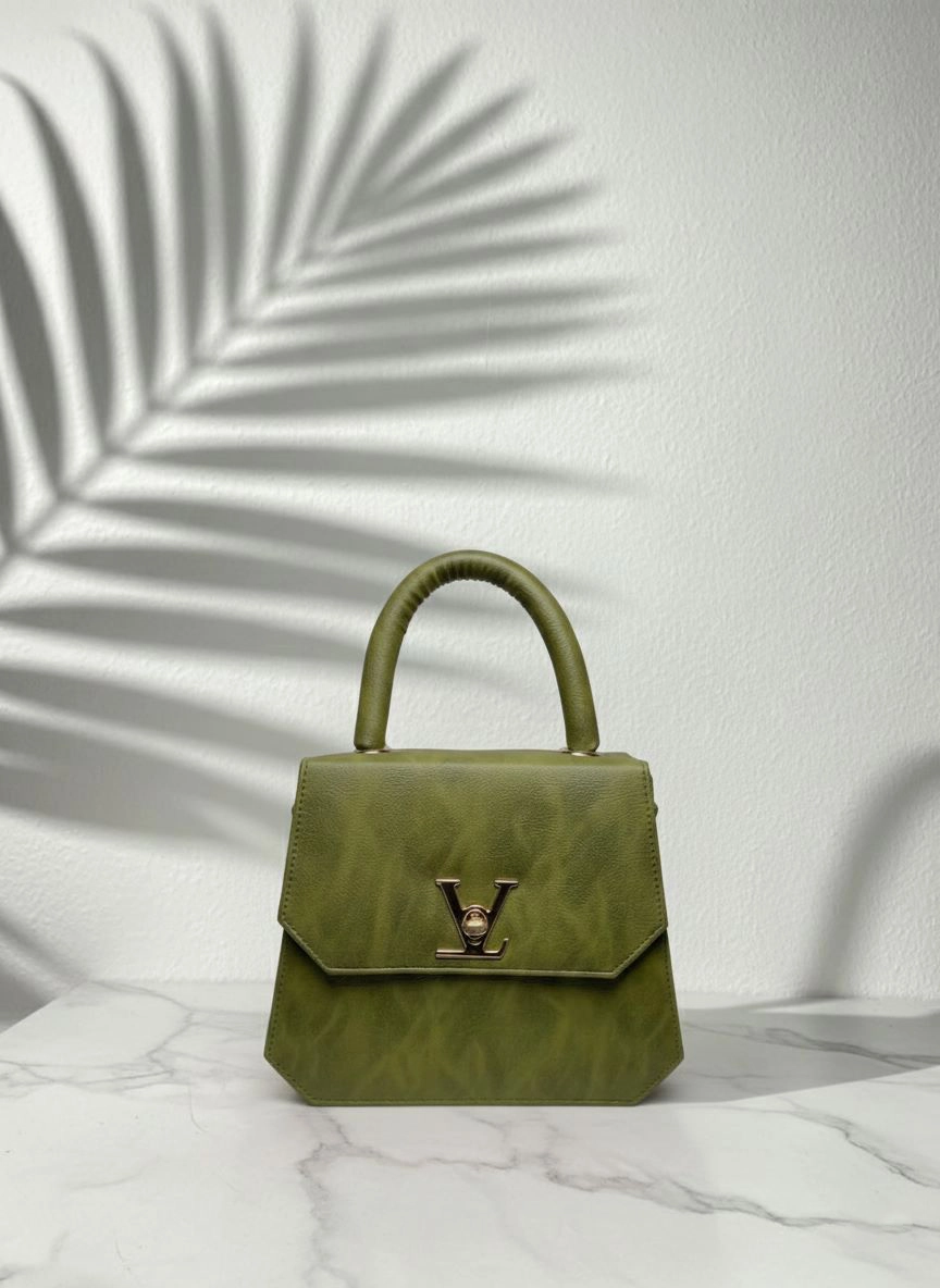 ZS OLIVE LOCK HANDBAG - Image 2