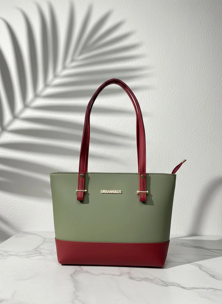 ZS DUO TONE HAND BAG - Image 2