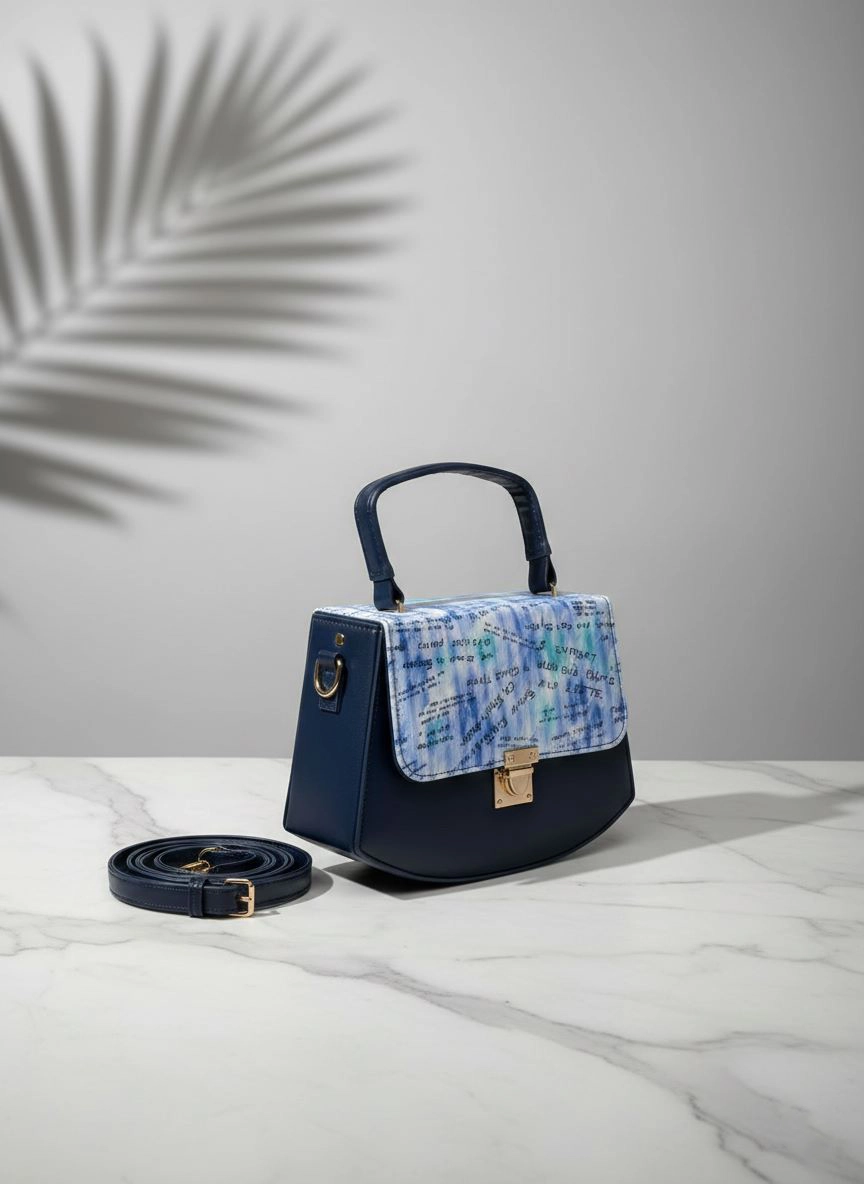 ZS ARTSY LOCK HAND BAG