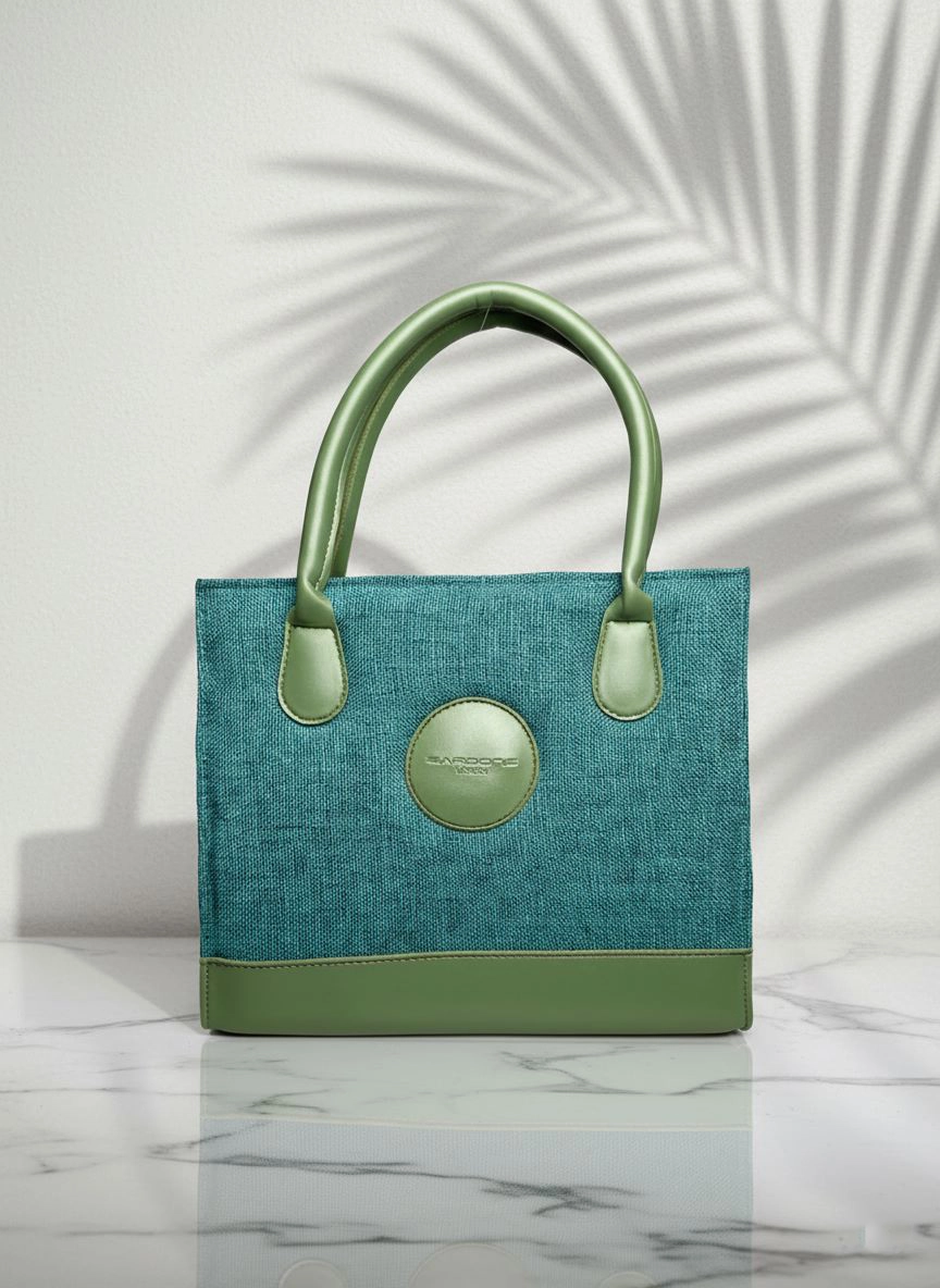 ZS TEAL GREEN HAND BAG - Image 2