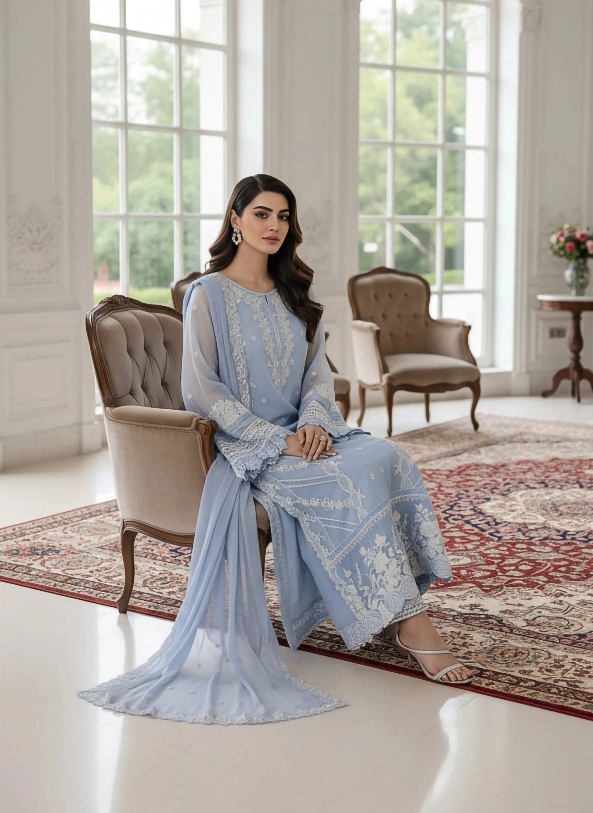 ZS AAIRA ORGANZA 3PIECE - Image 2