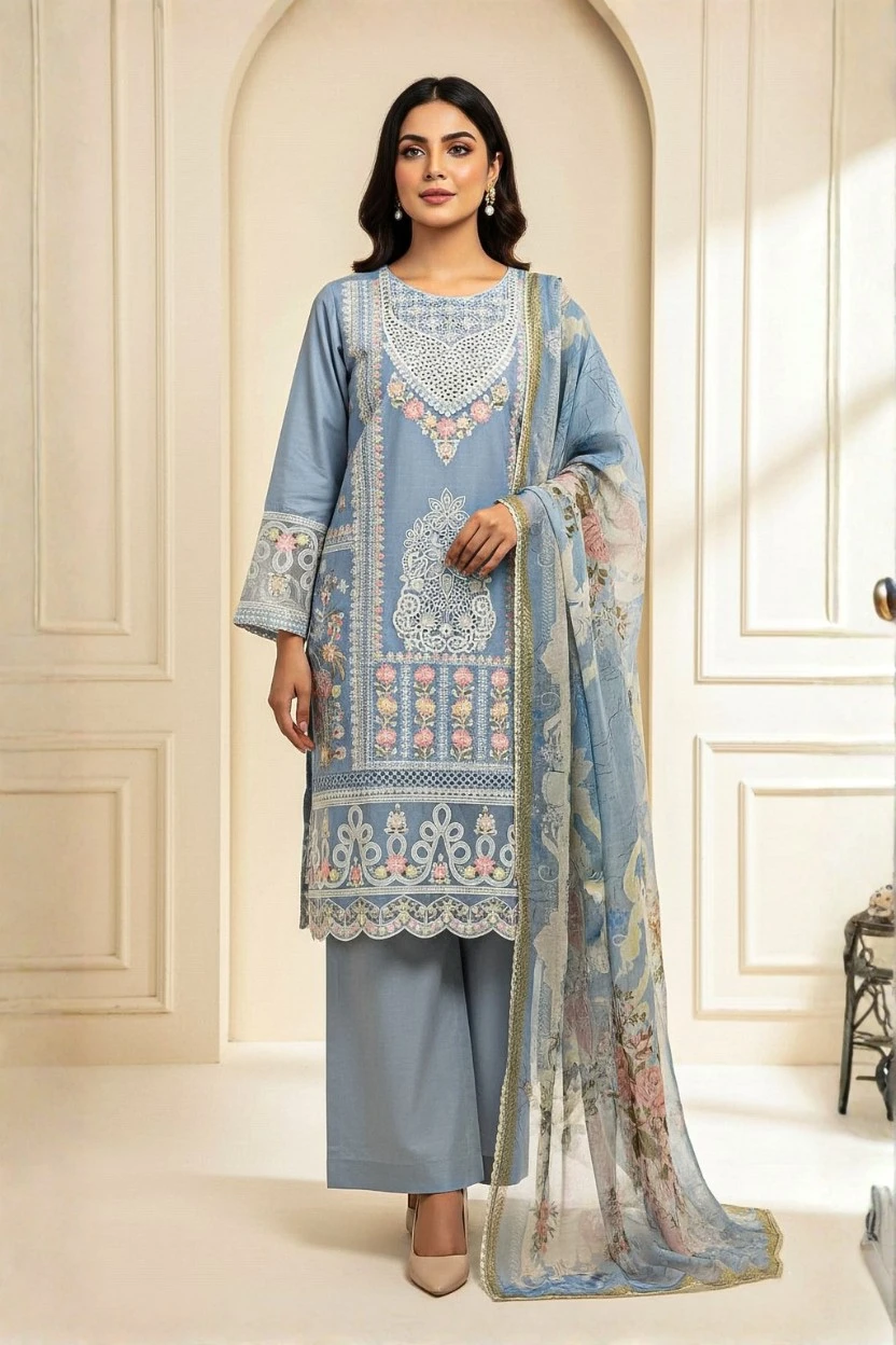 ZS-DUSTY AZURE 3PIECE