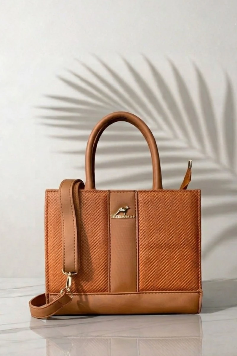 ZS Camel Hand Bag Hover