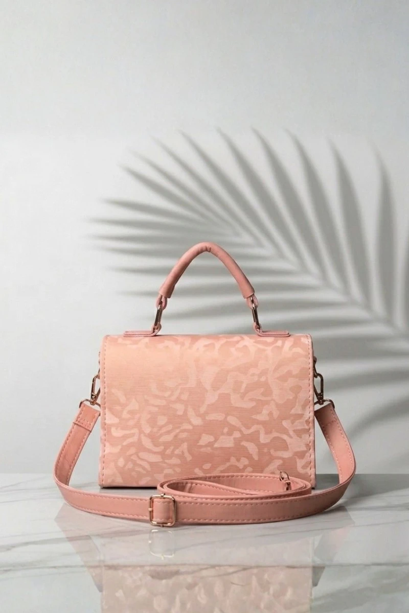 ZS Blush Camo Hand Bag - Image 3